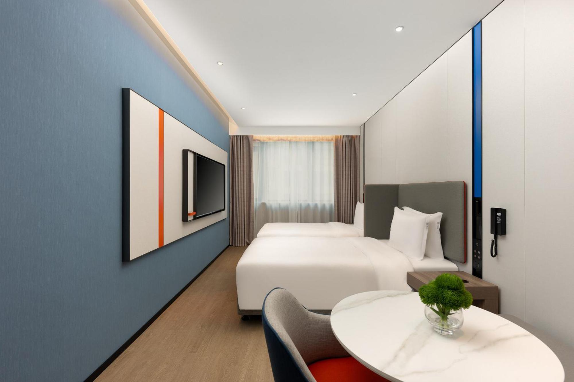 Holiday Inn Express Shanghai Jing'An Temple By Ihg Zewnętrze zdjęcie